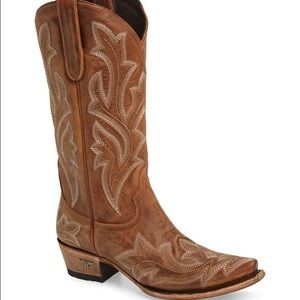 Lane Saratoga Western Boot